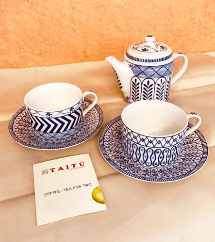TAITU イタリア食器 COFFEE•TEA FOR TWO
