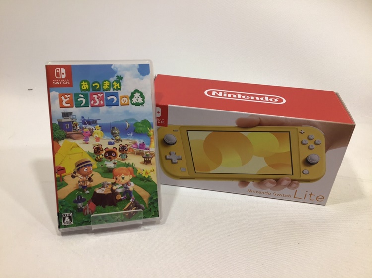 NINTENDO SWITCH Lite本体 と あつまれどうぶつの森 ソフト を買取致しました – 中古品の買取・販売なら『モノマニア