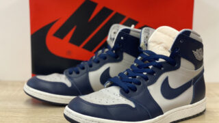 AJ1 エアジョーダン1 80sオリジナル　ナイロンジャージ　ナイキ 80s NIKE AIR JORDAN 1 Wing Logo Nylon Jacket 黒 M 紺タグ